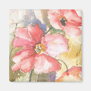 Soft Poppies I Magnet