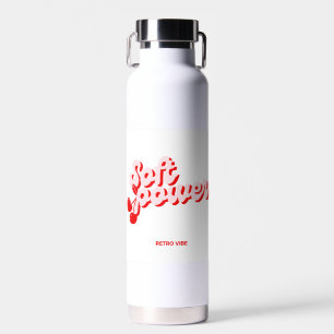 Soft Power Water Bottle – Elegant Strength & Femin