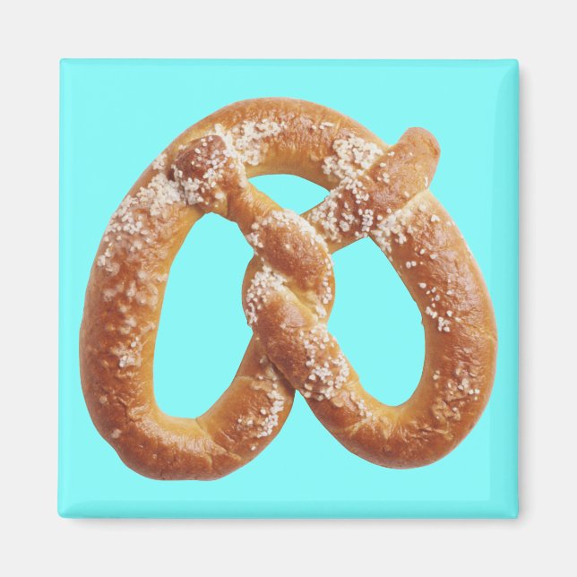 Soft Pretzel Magnet (Front)
