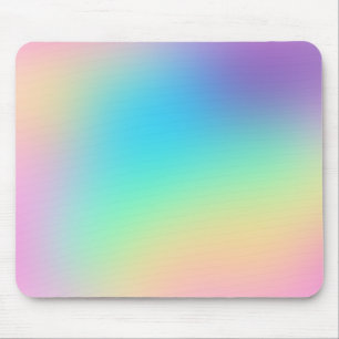 Soft Prismatic Rainbow Gradient Mouse Pad