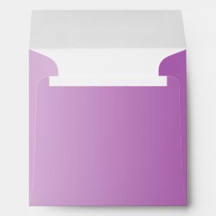 Soft Purple Ombre Envelopes