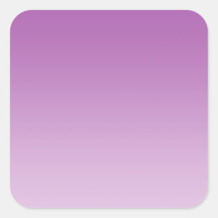 Soft Purple Ombre Square Sticker