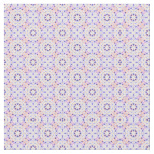Soft Purple Pastel Pink Repeating Star Pattern Fabric