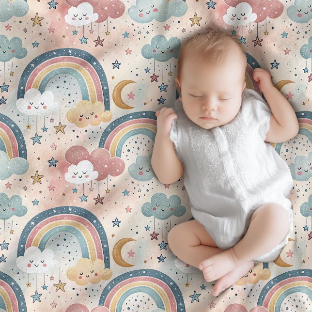Soft Rainbow Blanket Baby Shower Gift Delight (Soft Rainbow Blanket Baby Shower Gift Delight)