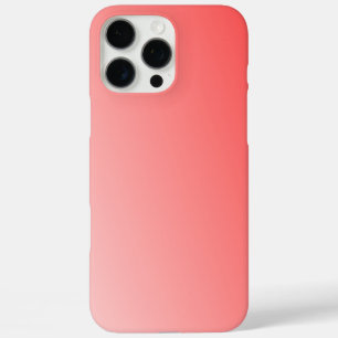 Soft Red Pink Gradient Background Minimal Abstract iPhone 16 Pro Max Case