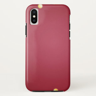 Soft-Red   Zazzle_Growshop. iPhone X Case