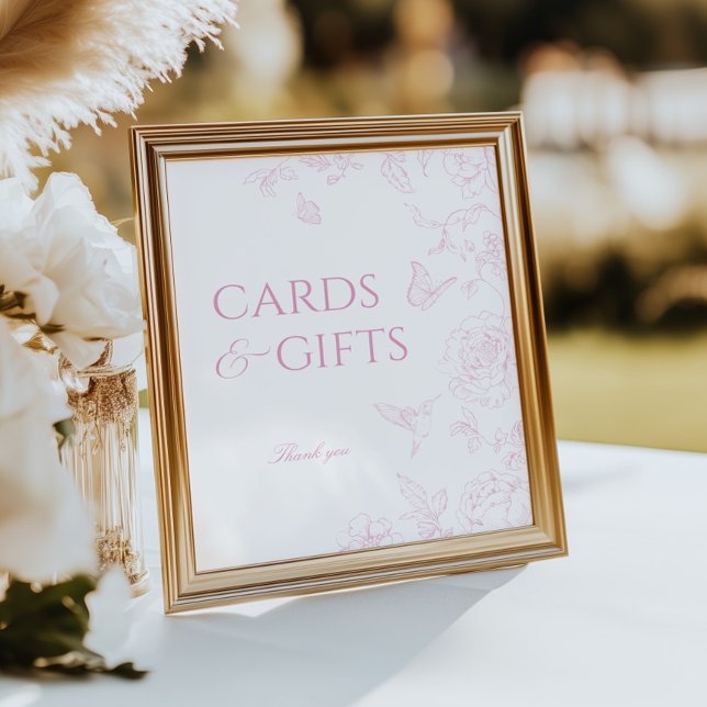 Soft Rose Chinoiserie Cards & Gifts Poster (Creator Uploaded)