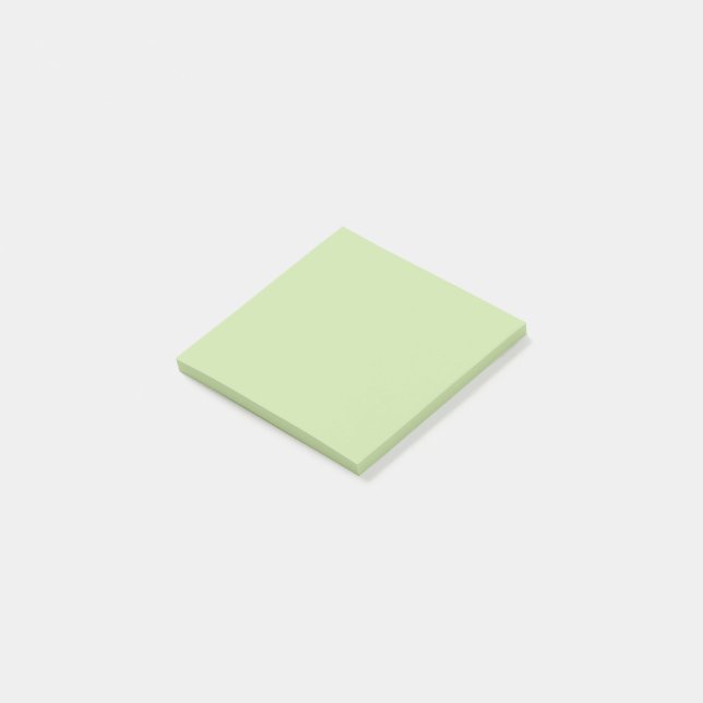 Soft Sage Green Plain  Post-it Notes (Angled)