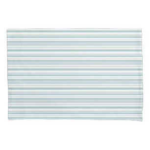 Soft Sage Stripes Standard Pillowcase