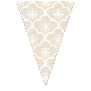 Soft Sakura Neutral - Soft Linen Bunting