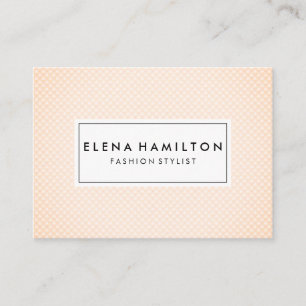 Soft Scale Pattern Business Card