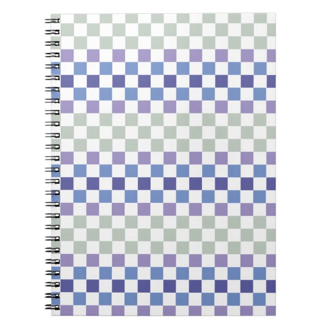 Soft Scandinavian Minimal Pastel Notebook (Front)