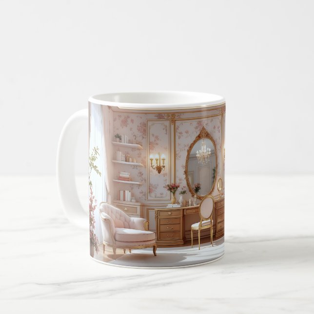 Soft Serenity Coffee Mug (Front Left)