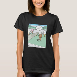 Soft Serve Ice Cream Tennis T-Shirt