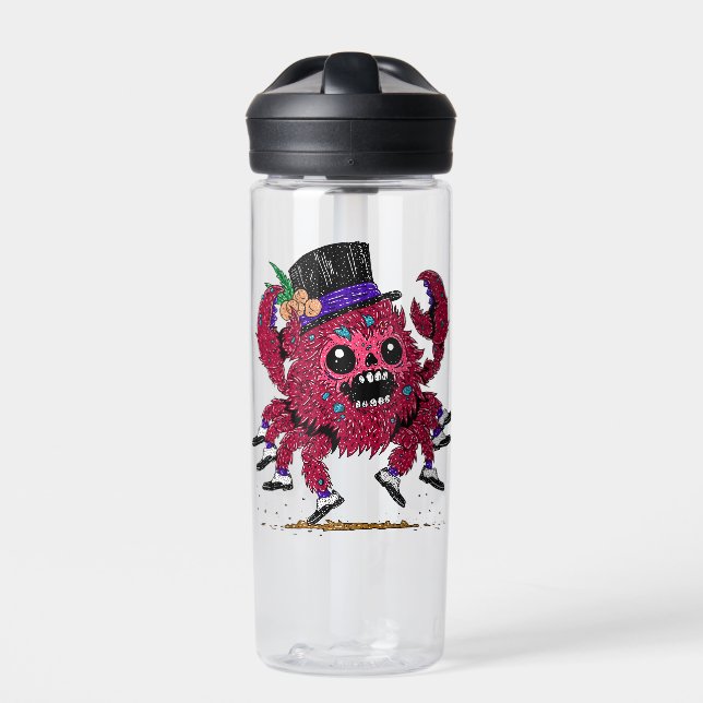 Soft Shoe Crab Zombie Water Bottle (Front)