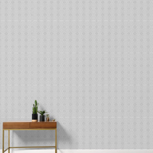 Soft Silver Grey Abstract Designer  Wallpaper