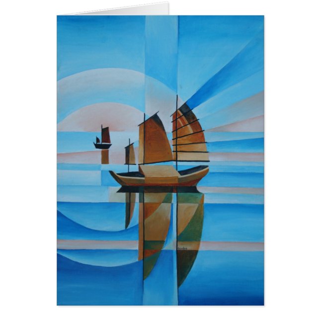 Soft Skies, Cerulean Seas and Cubist Junks (Front)