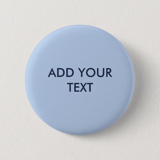 Soft Sky Blue Button (Front)