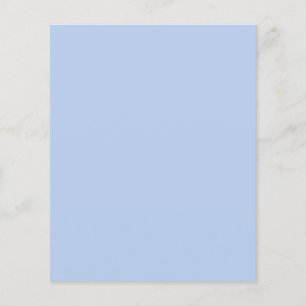 Soft Sky Blue Flyers