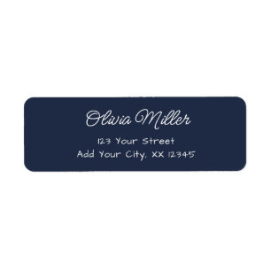 Soft Sky Blue - Modern Address Label Return Address Label