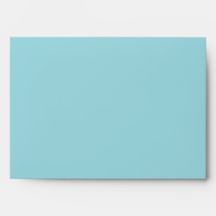 Soft Sky Blue Solid Color Envelope