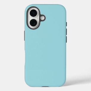Soft Sky Blue Solid Colour iPhone 16 Case