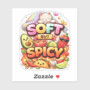 Soft Spicy Personality Custom-Cut Vinyl Sticker