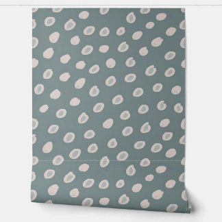 Soft Spots on Sage Wallpaper