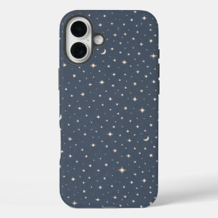 Soft Star Pattern Aesthetic iPhone 16 Plus Case