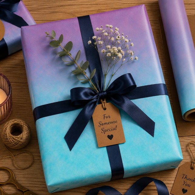 Soft Static Between Stars Wrapping Paper Sheet (Creator Uploaded)