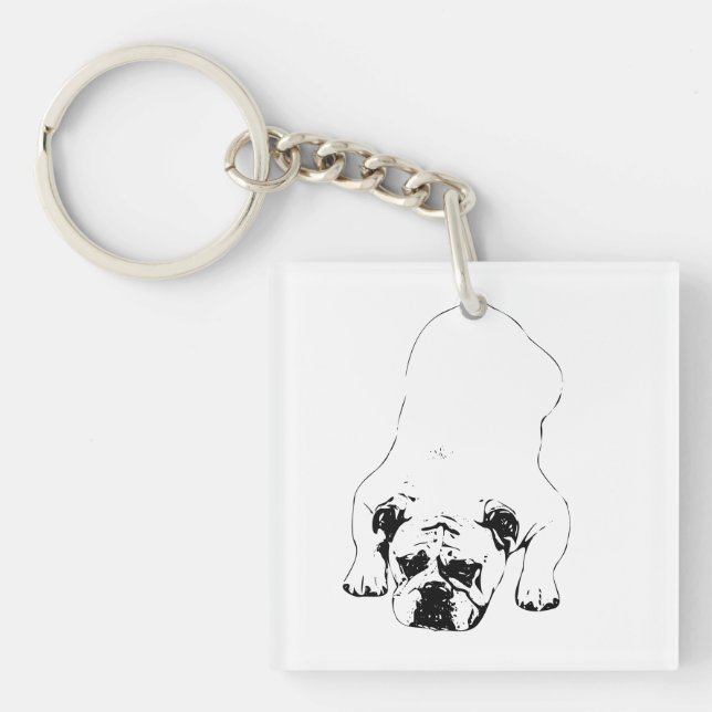 Soft Step Joy Key Ring (Front)