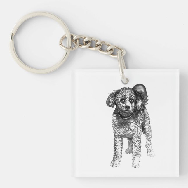 Soft Steps Charm Key Ring (Front)