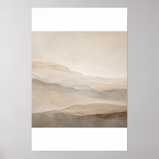 Soft Strata — Aurema Poster