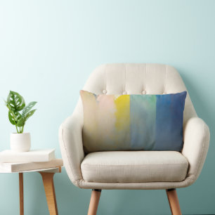 “Soft Stripes” – Colorful Design Lumbar Cushion