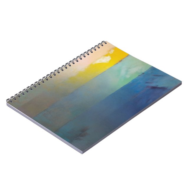 “Soft Stripes” Notebook – Colourful & Stylish (Left Side)