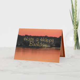 Soft Sunrise Card-customise any occasion Card