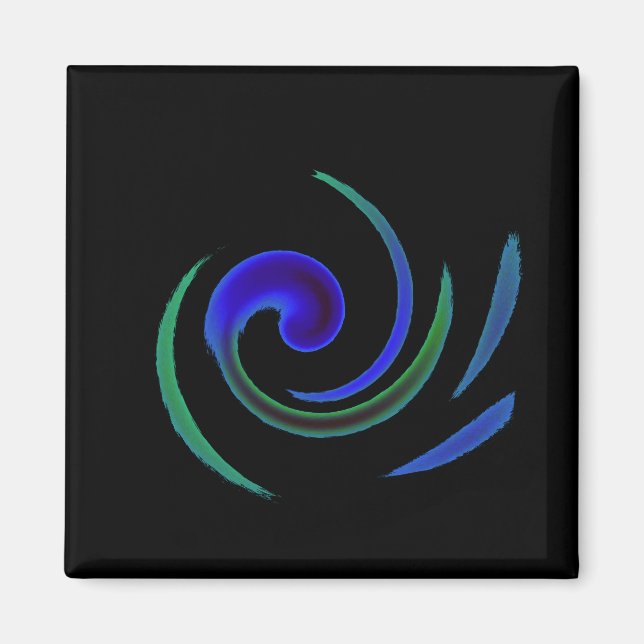 Soft Swirl Magnet (Front)