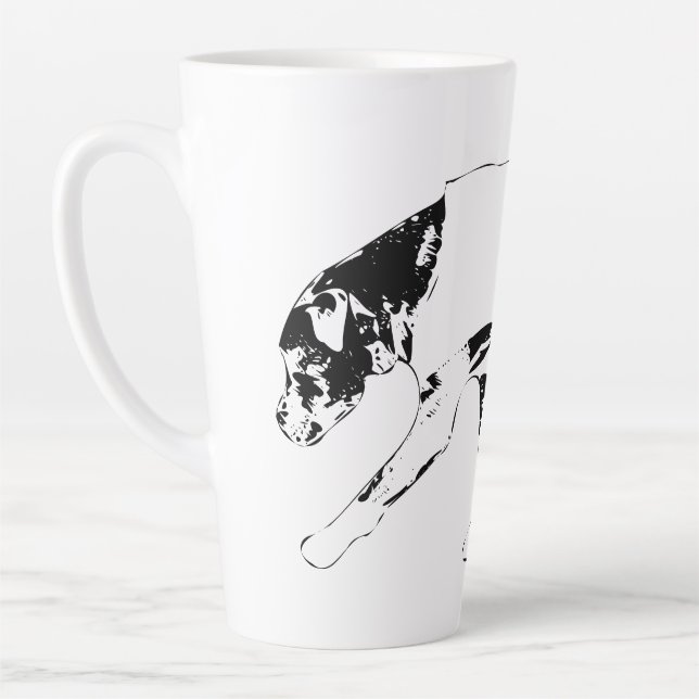 Soft Thoughts, Slow Heat Latte Mug (Left)