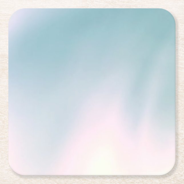 Soft Tones Paper Coaster (Front)