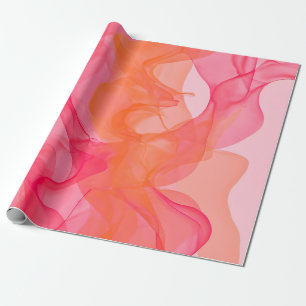 Soft Touch: Delicate Pastel Line Patterns Wrapping Paper