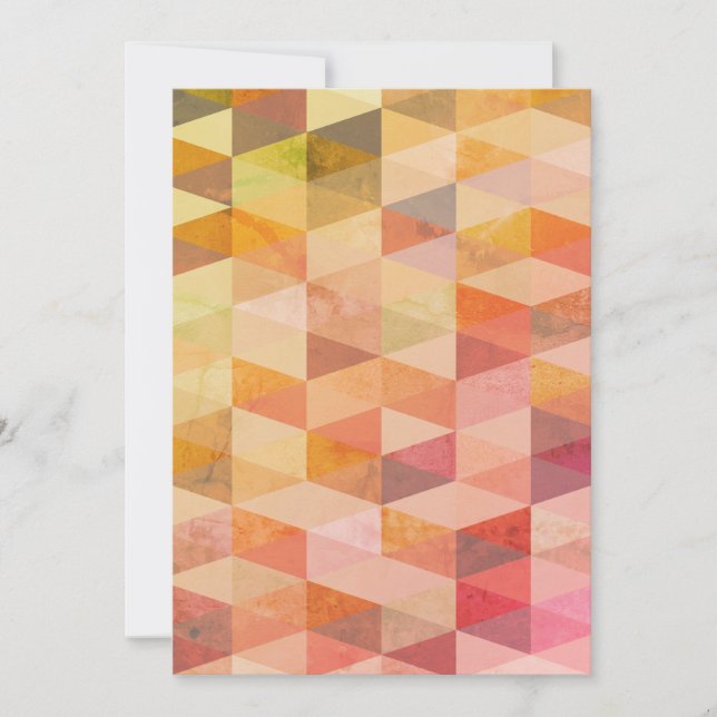 Soft Triangle Geometric Pattern (Front)