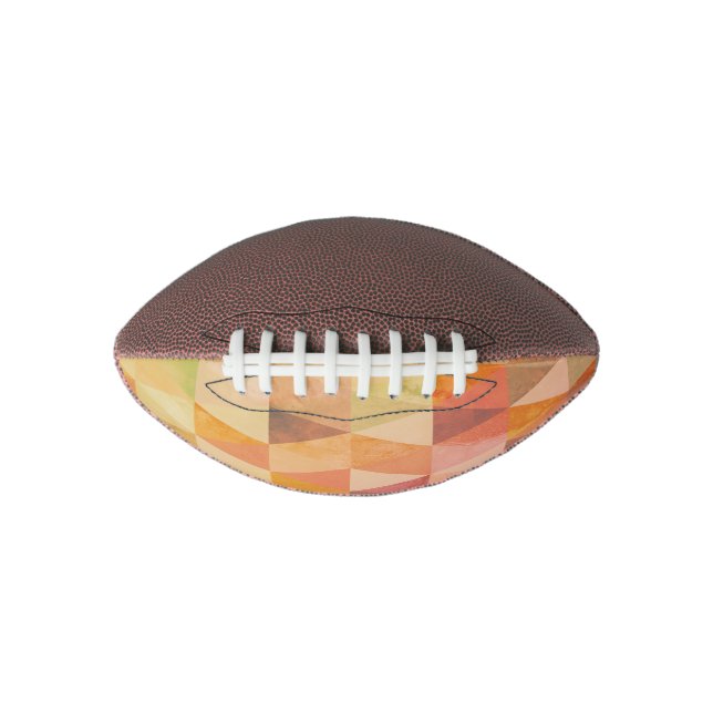 Soft Triangle Geometric Pattern Football (Front)