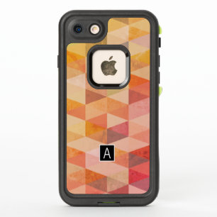 Soft Triangle Geometric Pattern   Monogrammed