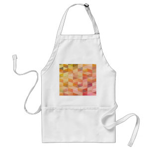 Soft Triangle Geometric Pattern Standard Apron