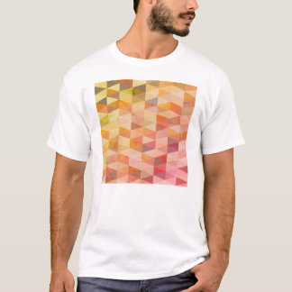 Soft Triangle Geometric Pattern T-Shirt