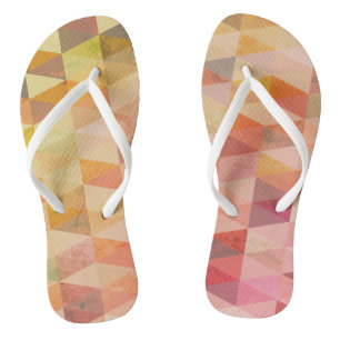Soft Triangle Geometric Pattern Thongs