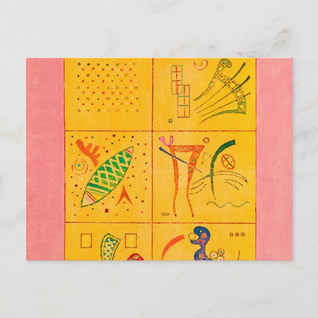 Soft Trifles, 1937 by Wassily Kandinsky Postcard (Front)