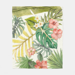 Soft Tropics Fleece Blanket