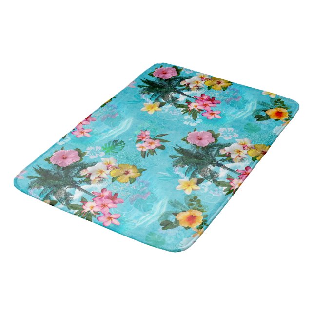 Soft Tropix Bath Mat (Angled)