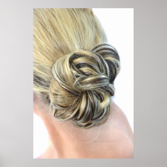 Soft Updo Poster (Front)